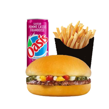 Menu Burger 100% pur boeuf